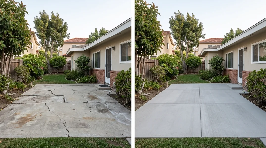 Stamped Concrete Patio Ideas for Long Beach Backyards