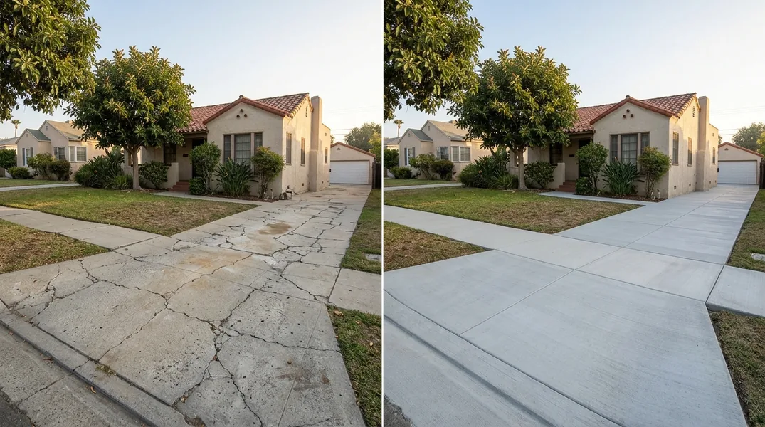 Result concrete in Long Beach - Long Beach Concrete