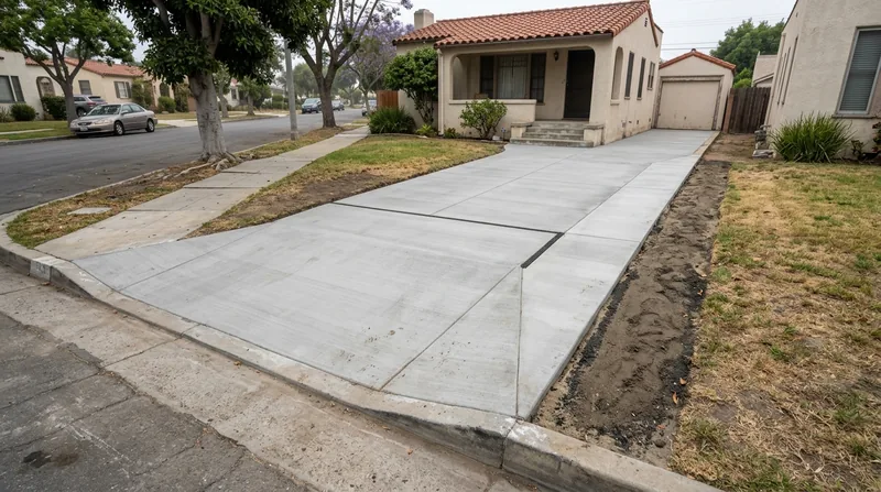 Concrete Driveways Long Beach