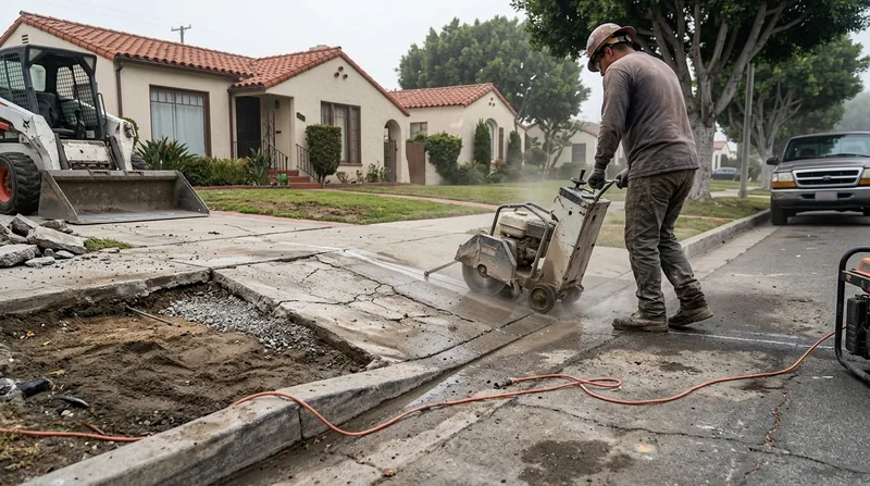 Concrete Removal & Replacement Long Beach