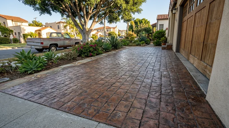 Stamped & Decorative Concrete Long Beach